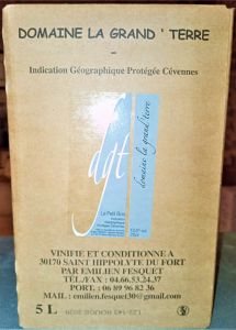 BIB 5L Rouge - Le Petit Bois - IGP Cévennes Rouge Haut-de-Gamme