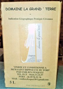 BIB 5L Rosé - Organza - IGP Cévennes Rosé