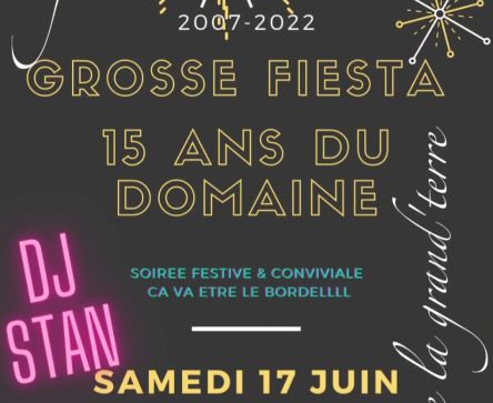 15 ans du domaine